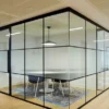 Slim Aluminium Profile – Elegant Glass Partitioning System